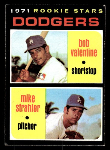 1971 topps baseball - baseball, dodgers
