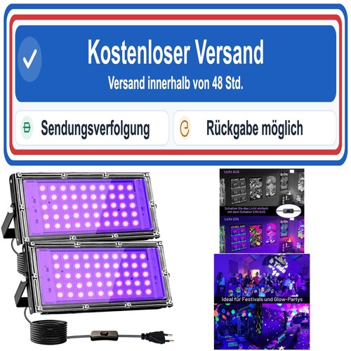 Led black light spotlight - light, 50w