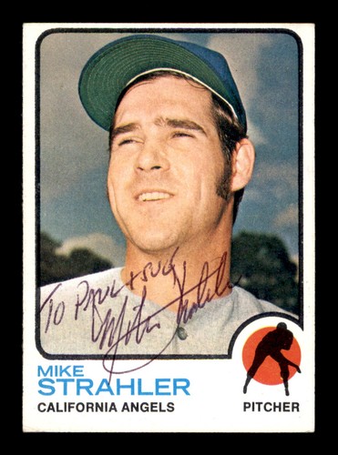 1973 topps mike strahler - 1973,