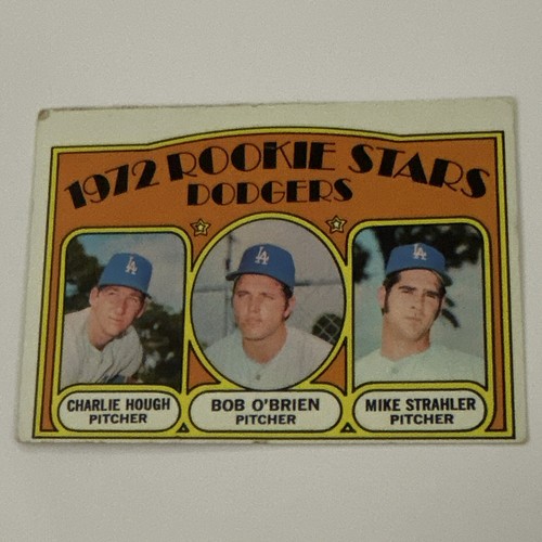 Topps 1972 rookie stars - rookie,