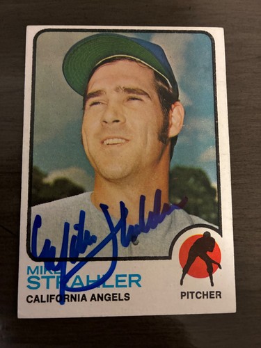 1973 topps mike strahler - 1973,