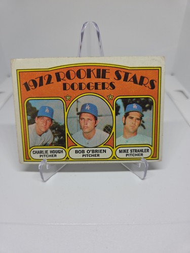 1972 topps 198 charlie hough - topps,