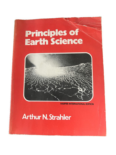 Principles earth science - principles, of