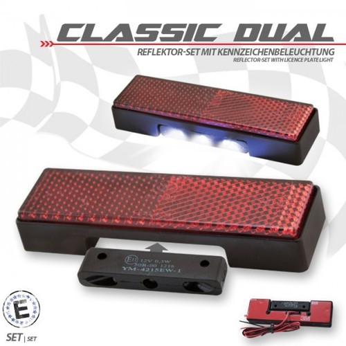 Universal reflector and - , led