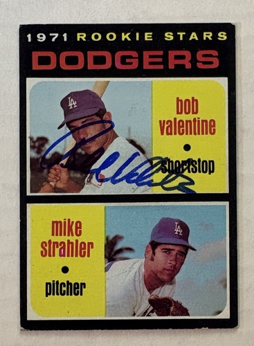 1971 topps bobby valentine - topps,