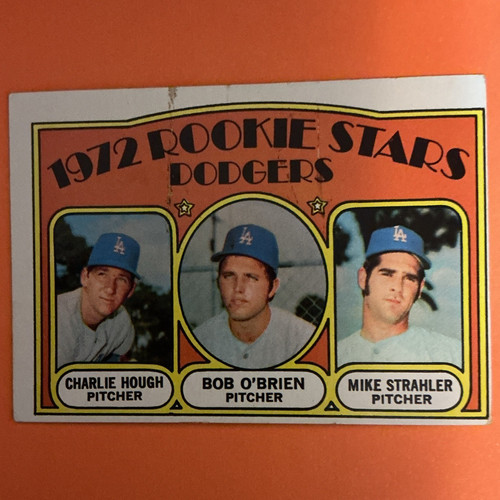 Topps 1972 rookie - topps, hough